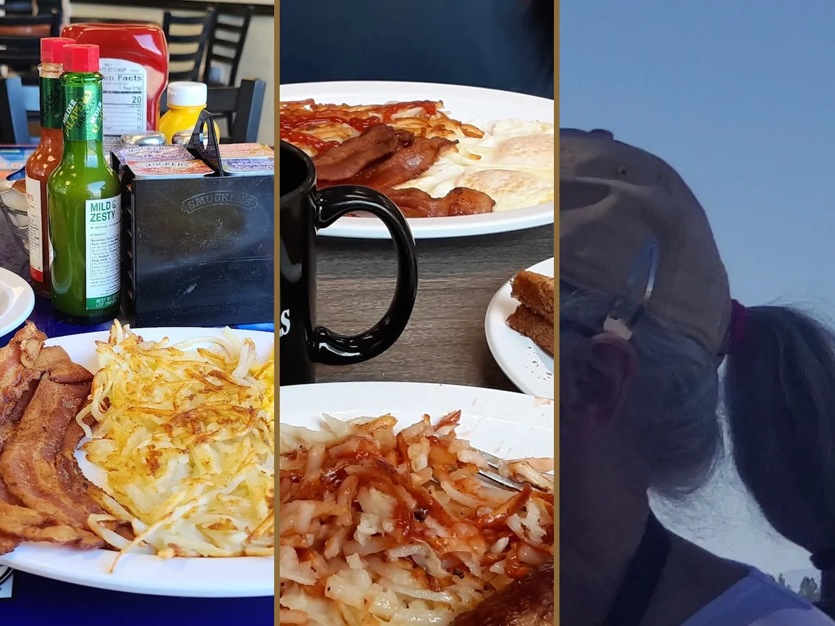 Breakfast by the runway